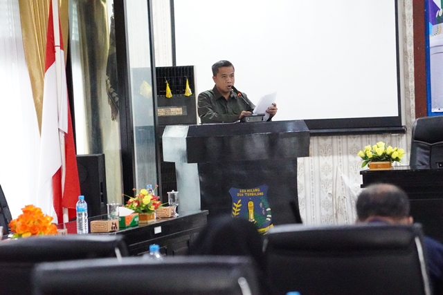 DSC07670 Penjabat Wali Kota Tebing Tinggi Sampaikan Dua Nota Jawaban Dalam Rapat Paripurna DPRD