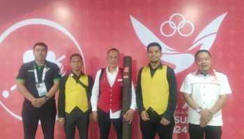 Membanggakan, 3 Atlet Billiard Asal Binjai Sukses Raih Medali Pada PON XXI Aceh-Sumut