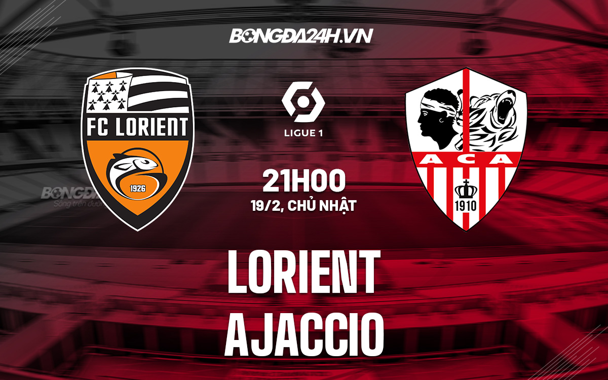 Lorient vs Ajaccio Lorient vs Ajaccio