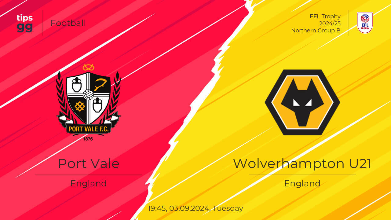 Port Vale vs Wolverhampton U21
