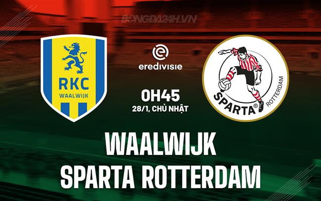RKC Waalwijk vs Sparta