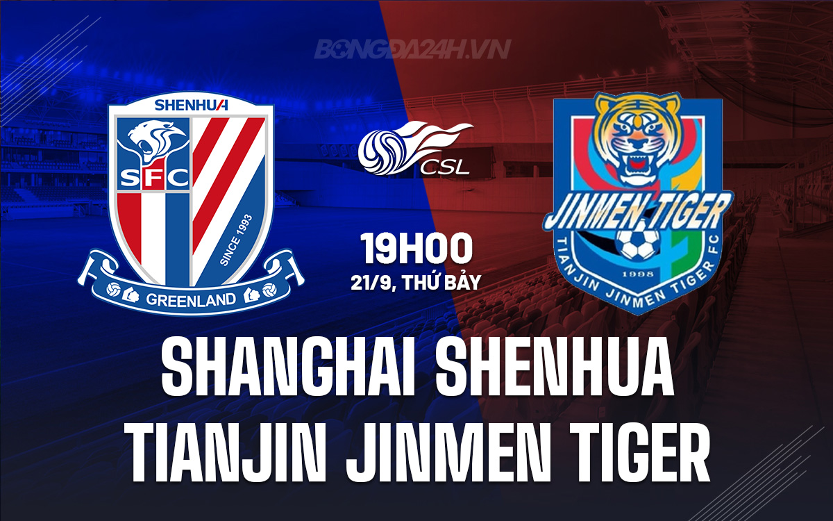 Shanghai Shenhua vs Tianjin Tigers