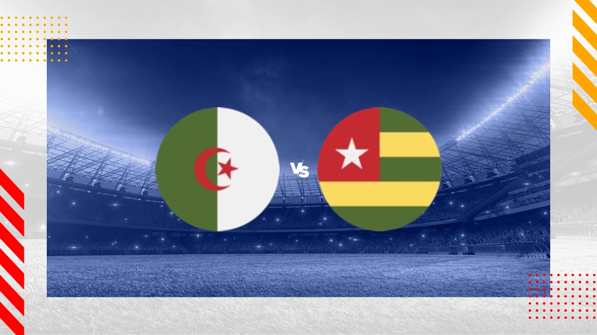 Aljazair vs Togo