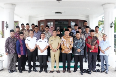 Jalin Silaturahmi, Penjabat Wali Kota Tebing Tinggi Jamu Makan Siang Kakan Kemenag Dan Jajaran