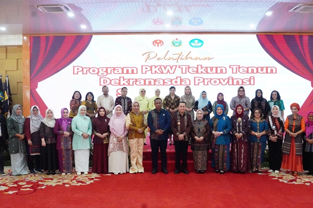 Tingkatkan Kualitas Dan Daya Saing Produk Kerajinan Tenun, Dekranasda Kota Tebing Tinggi Ikuti Pelatihan PKW Tekun Tenun 2024