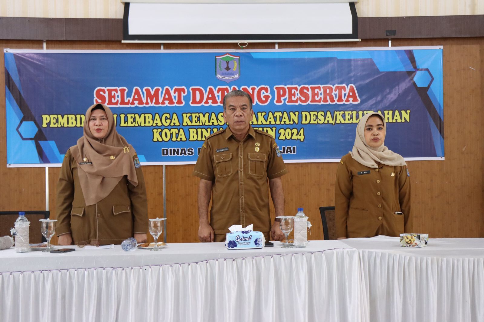 Upaya Tingkatkan Kompetensi Anggota, Pemko Binjai Gelar Pembinaan Lembaga Kemasyarakatan Desa/Kelurahan Tahun 2024