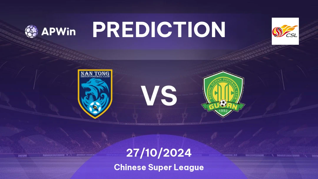 Nantong Zhiyun vs Beijing Guoan