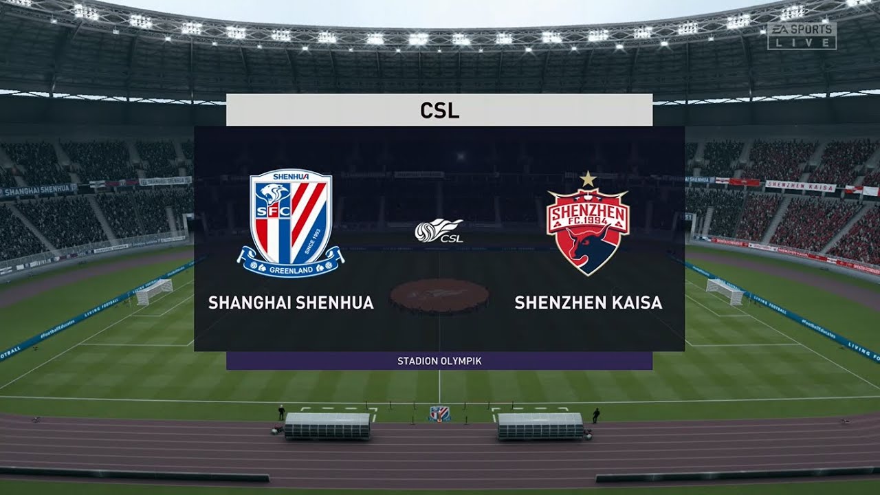 Shanghai Shenhua vs Shenzhen