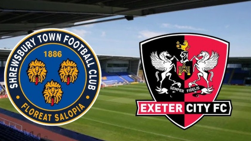 Shrewsbury vs Exeter City Shrewsbury vs Exeter City