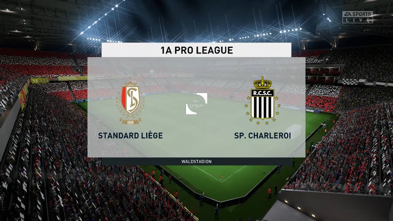 Standard Liege vs Charleroi