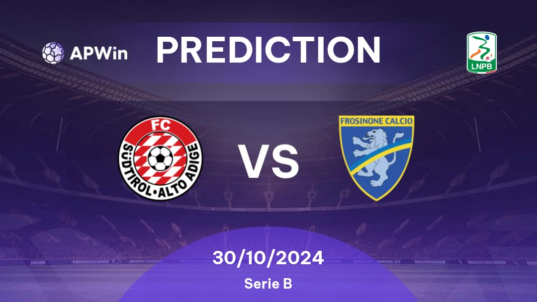 Sudtirol vs Frosinone Sudtirol vs Frosinone