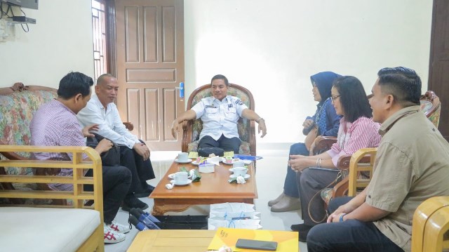 Pj. Sekda Kota Tebing Tinggi Terima Audiensi PT. Mandiri Taspen