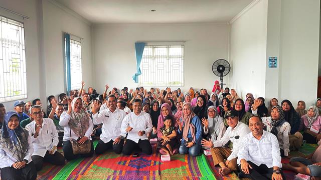 Pj. Wali Kota Tebing Tinggi Lanjutkan Program WAK-MEN Bersama Warga di 3 Kelurahan