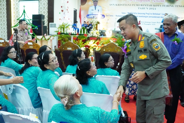 DSC07145_2 Pj. Wali Kota Moettaqien Hasrimi Hadiri Perayaan Natal ASN Pemko Tebing Tinggi Tahun 2024