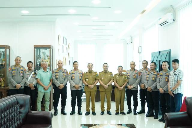 Wali Kota Tebing Tinggi Terima Kunjungan Kapolres, Pererat Silahturahmi dan Sinergitas
