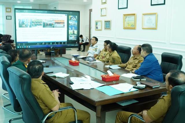 Wali Kota Tebing Tinggi Ikuti Rakor Pengendalian Inflasi Dan Pembahasan Antisipasi Cuaca Ekstrem Jelang Idul Fitri 1446 H