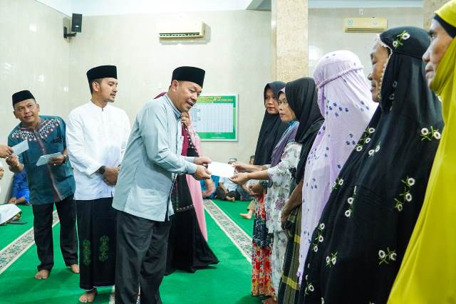 Buka Puasa Bersama di Masjid Jami', Wali Kota Tebing Tinggi Sampaikan Akan Lakukan Peningkatan Pelayanan