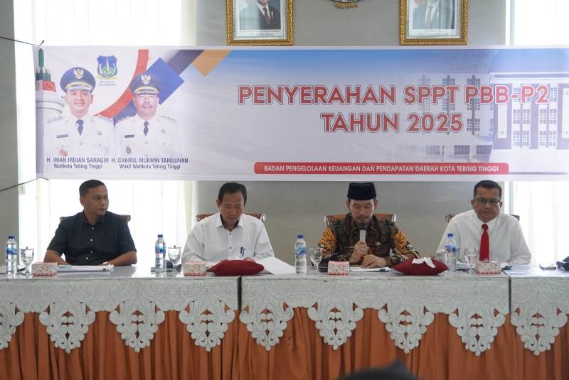Wali Kota Tebing Tinggi Tekankan Peran Camat Dan Lurah Dalam Optimalisasi Penerimaan Pajak Daerah