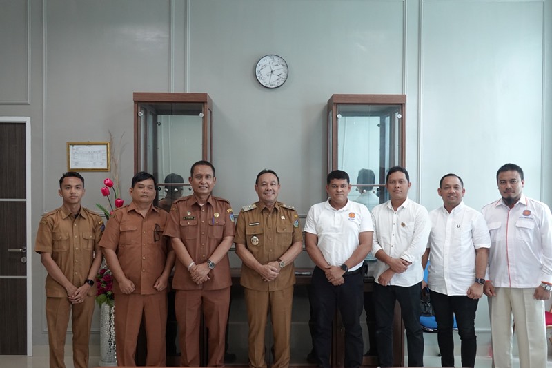 Wakil Wali Kota Tebing Tinggi Terima Audiensi REI