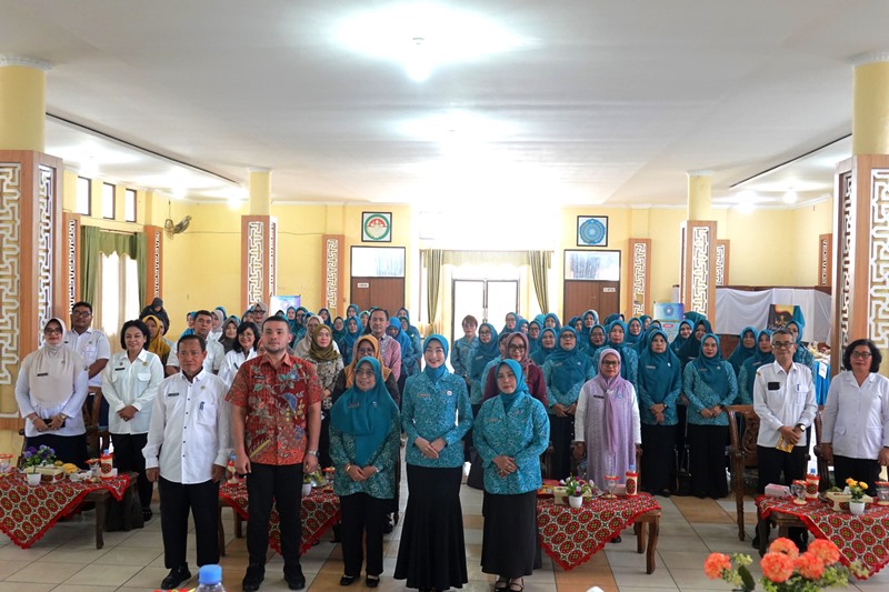 Terima Tim Supervisi Provsu, Ketua TP PKK Kota Tebing Tinggi Harapkan Masukan Konkret