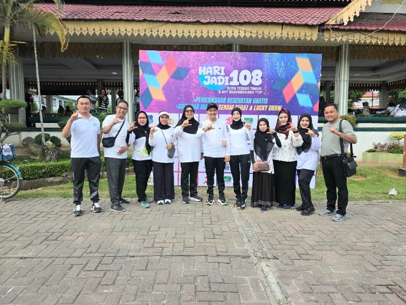 Tanpa Judul2 Meriahkan Hari Jadi Ke-108 Tahun Kota Tebing Tinggi, Wali Kota Buka Berbagai Kegiatan Kesehatan Gratis