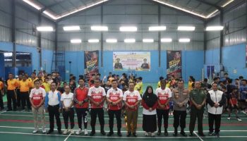 Wakil Wali Kota Hadiri Pembukaan Kejuaraan Bulutangkis Piala Wali Kota Dan Kapolres Tebing Tinggi