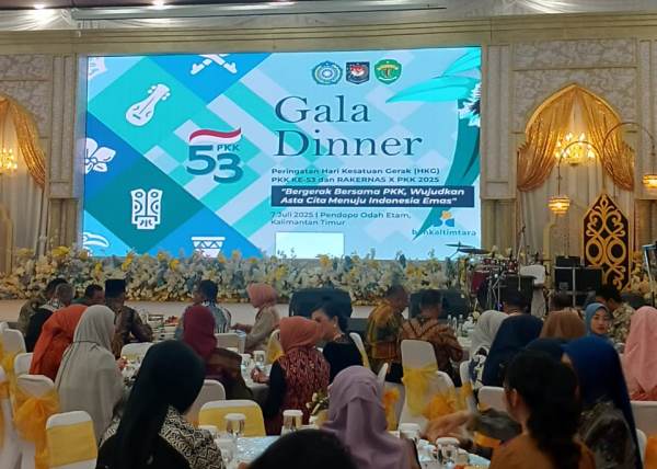 Ketua TP PKK Tebing Tinggi Hadiri Puncak HKG ke-53 dan Rakernas X PKK di Samarinda
