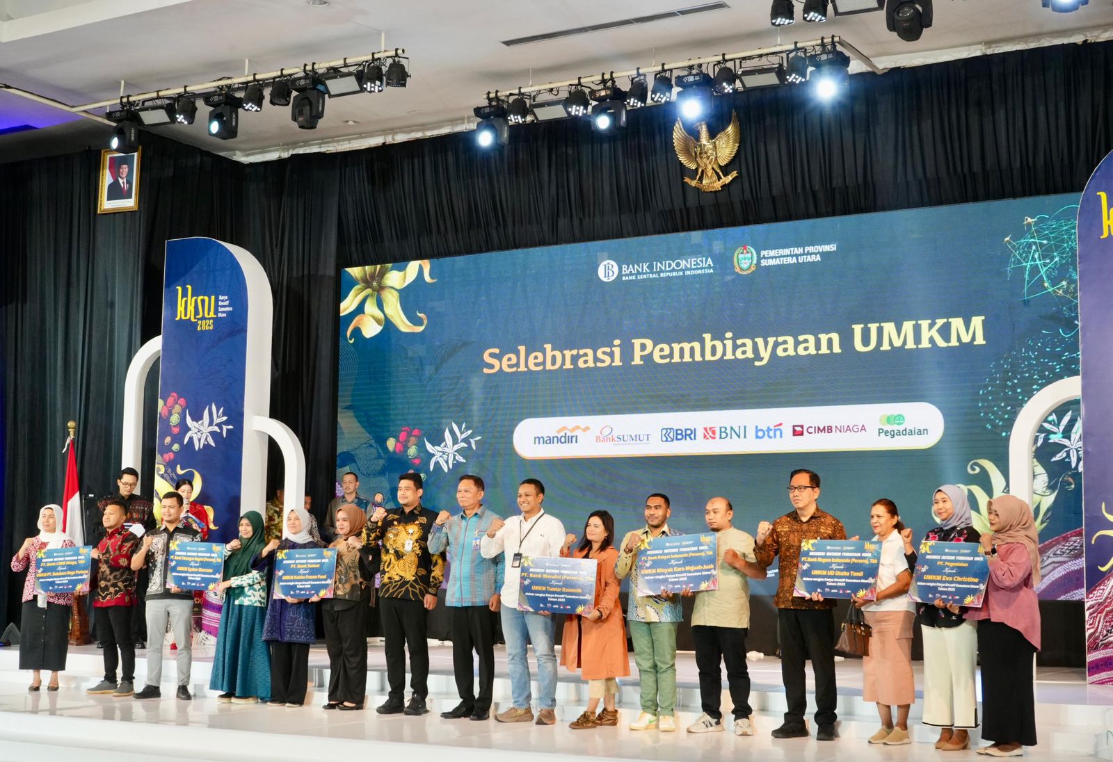 IMG-20250719-WA0006 Ketua Dekranasda Kota Binjai Hadiri Opening Ceremony Karya Kreatif Sumatera Utara (KKSU) 2025