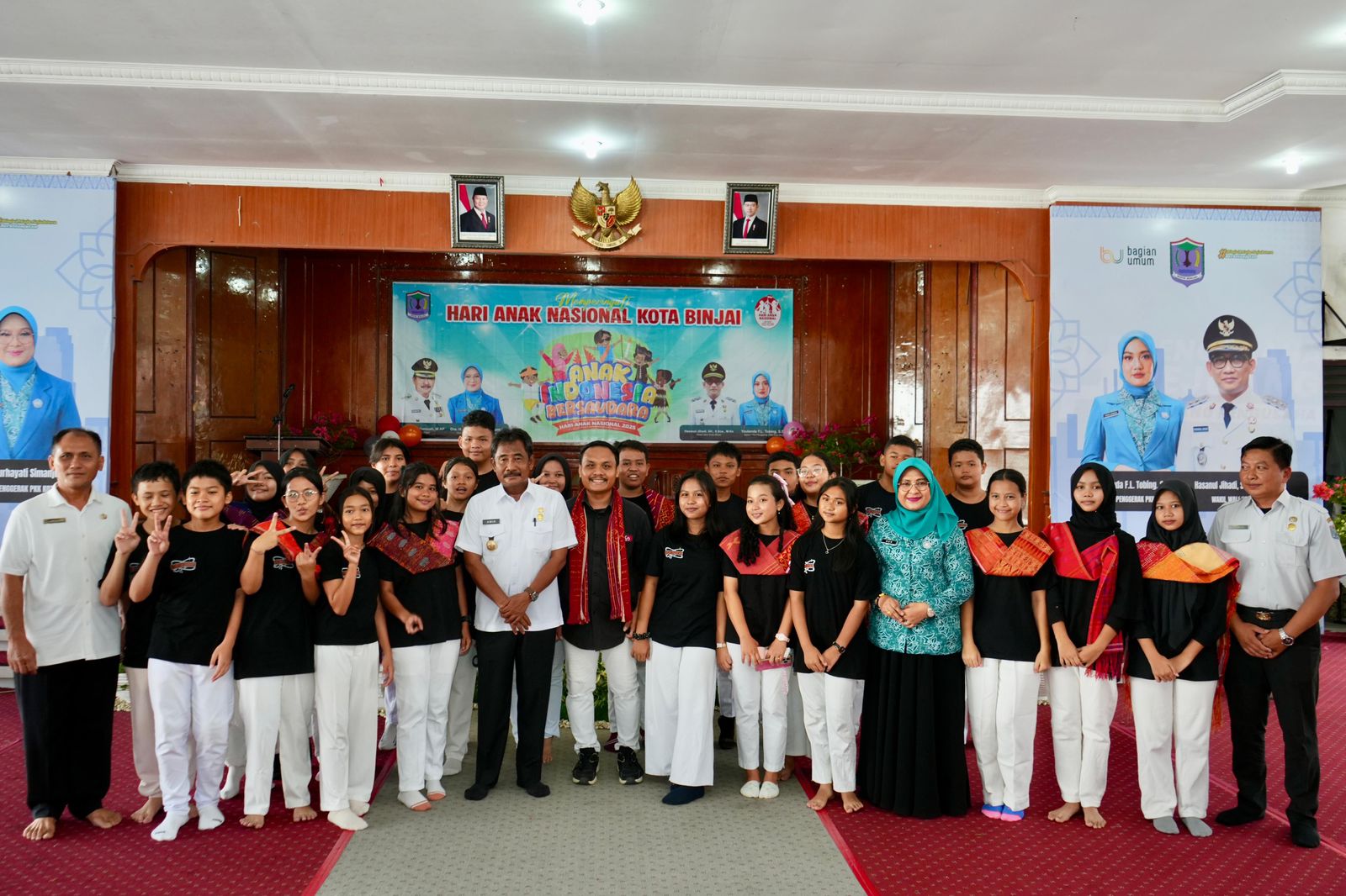 Peringatan Hari Anak Nasional 2025 di Kota Binjai: Wujudkan Anak Hebat Menuju Indonesia Emas 2045