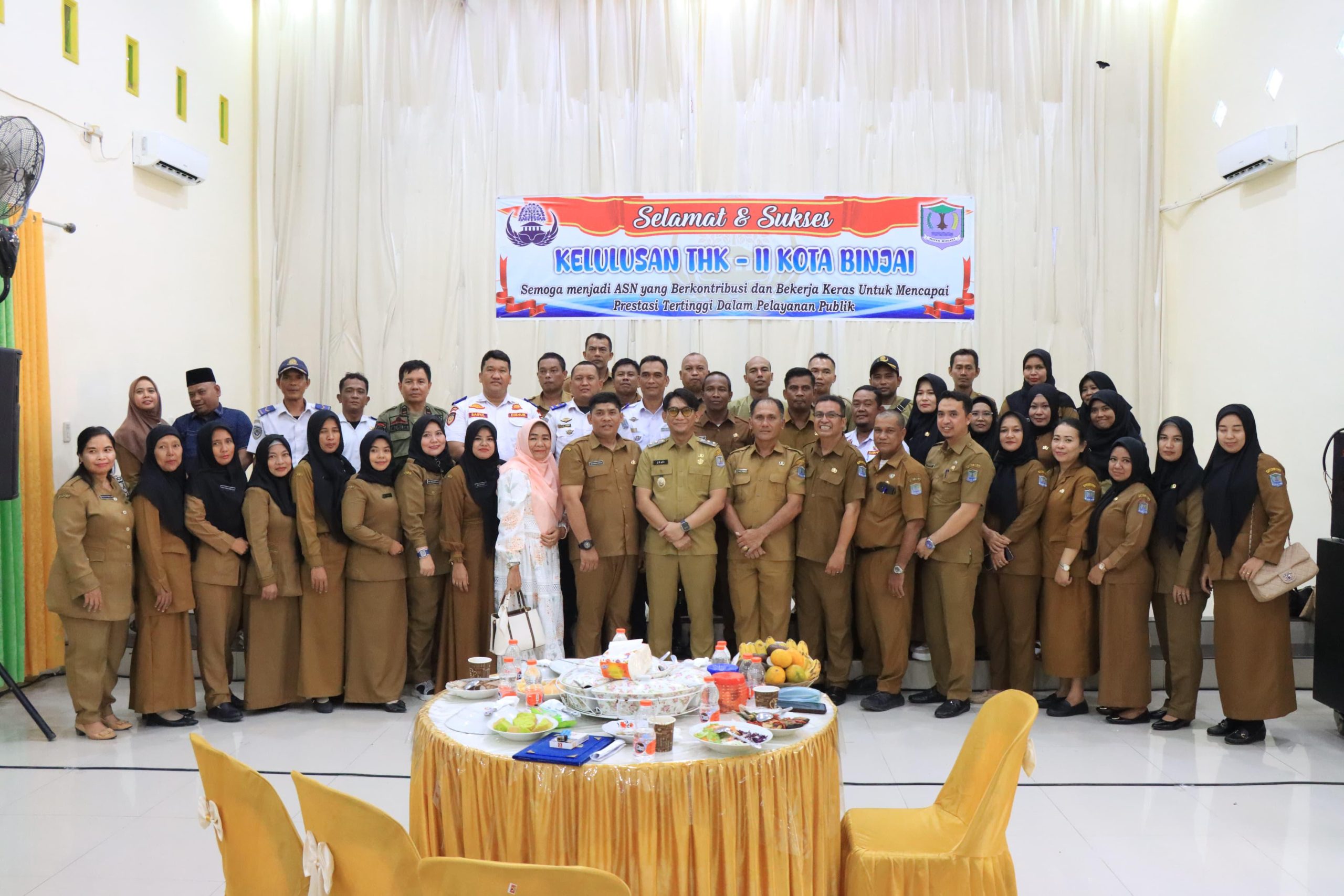 Syukuran Kelulusan THK-II Kota Binjai, Wakil Wali Kota: Terus Berkontribusi untuk Daerah
