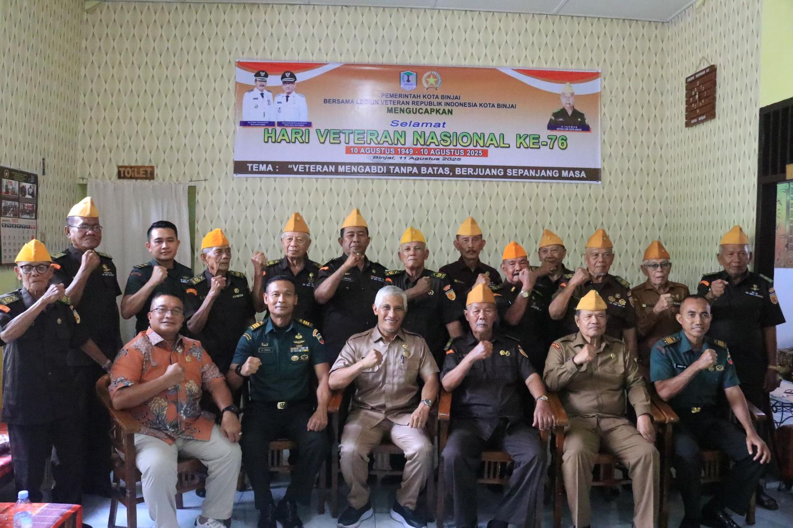 Peringatan Hari Veteran Nasional ke-76 di Kota Binjai: “Veteran Mengabdi Tanpa Batas, Berjuang Sepanjang Masa”