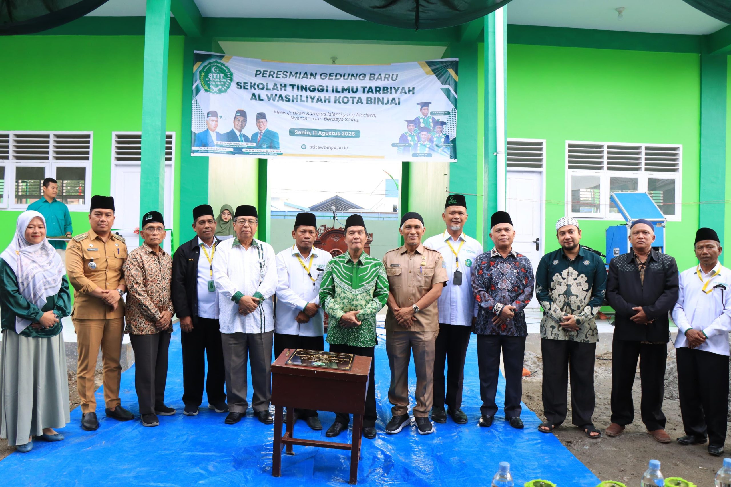 Peresmian Gedung Baru STIT Al-Wasliyah Kota Binjai, Komitmen Nyata dalam Peningkatan Pendidikan Islam