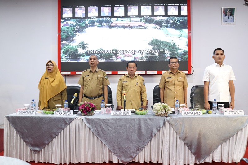 Pj Sekda Tebing Tinggi Ajak OPD dan DPRD Bersinergi Untuk Percepatan Pembangunan