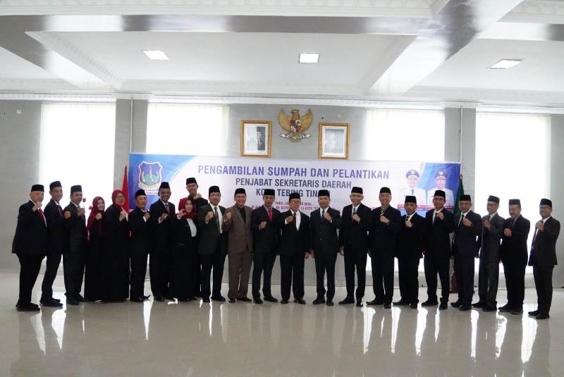 Wali Kota Tebing Tinggi Lantik Muhammad Syah Irwan Sebagai Penjabat Sekretaris Daerah, Tekankan Amanah Dan Integritas