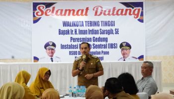 Wali Kota Tebing Tinggi Resmikan Gedung Instalasi Bedah Sentral RSUD Kumpulan Pane