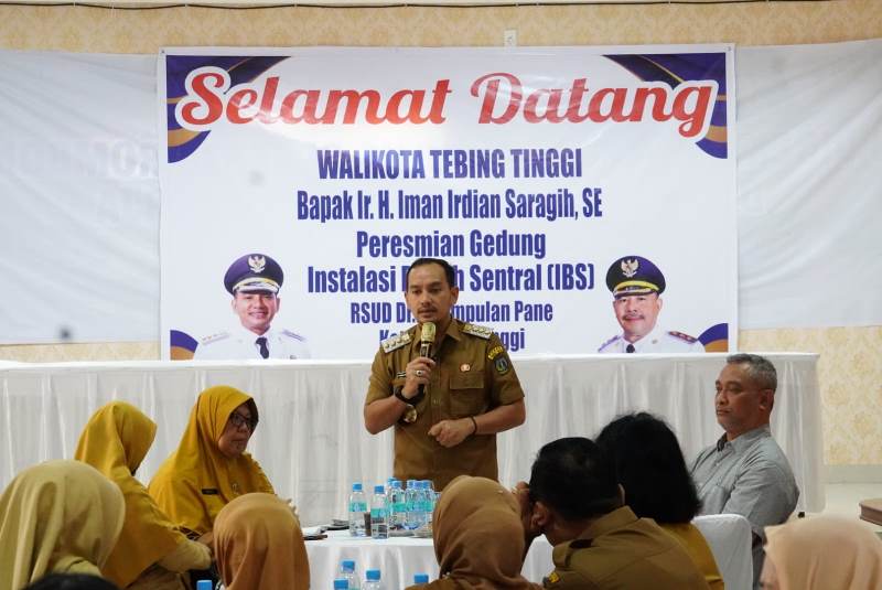 Wali Kota Tebing Tinggi Resmikan Gedung Instalasi Bedah Sentral RSUD Kumpulan Pane
