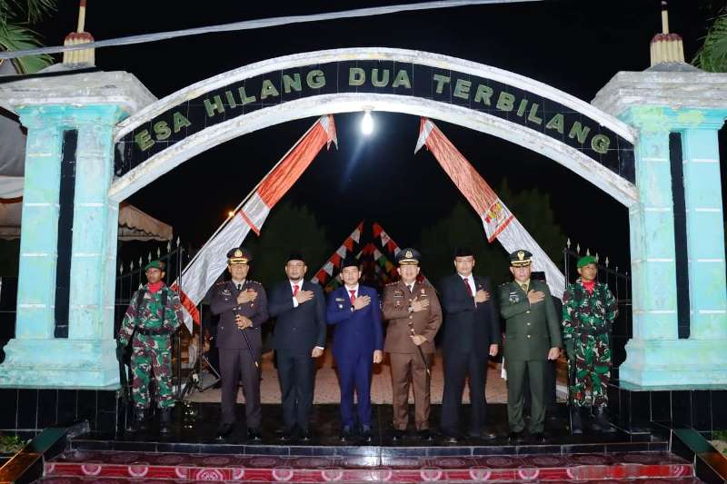 Hut Ke-80 RI, Apel Kehormatan Dan Renungan Suci di Tebing Tinggi Berlangsung Khidmat