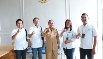 Pj. Sekdako Tebing Tinggi Terima Audiensi PLN, Bahas Program Materisasi PJU