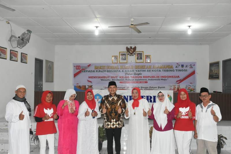 Tanpa Judul2 Wali Kota Tebing Tinggi Apresiasi Bakti Sosial Rumah Sedekah Alamanda Untuk Anak Yatim dan Dhuafa