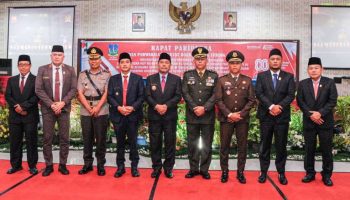 Wali Kota Dan Wakil Wali Kota Tebing Tinggi Ikuti Sidang Tahunan MPR RI Secara Virtual, Simak Pidato Presiden Prabowo Subianto