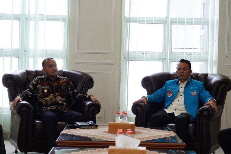 Terima Audiensi KNPI Kota Tebing Tinggi, Wali Kota Harapkan Peran Pemuda Ciptakan Ikon Baru Kota Tebing Tinggi