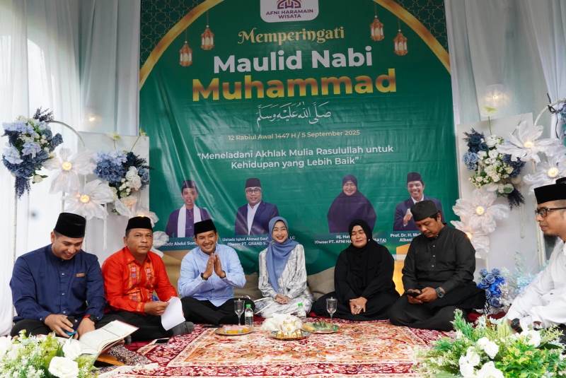 Wali Kota Tebing Tinggi Hadiri Tabligh Akbar Peringati Maulid Nabi Muhammad Saw 1447 Hijriah