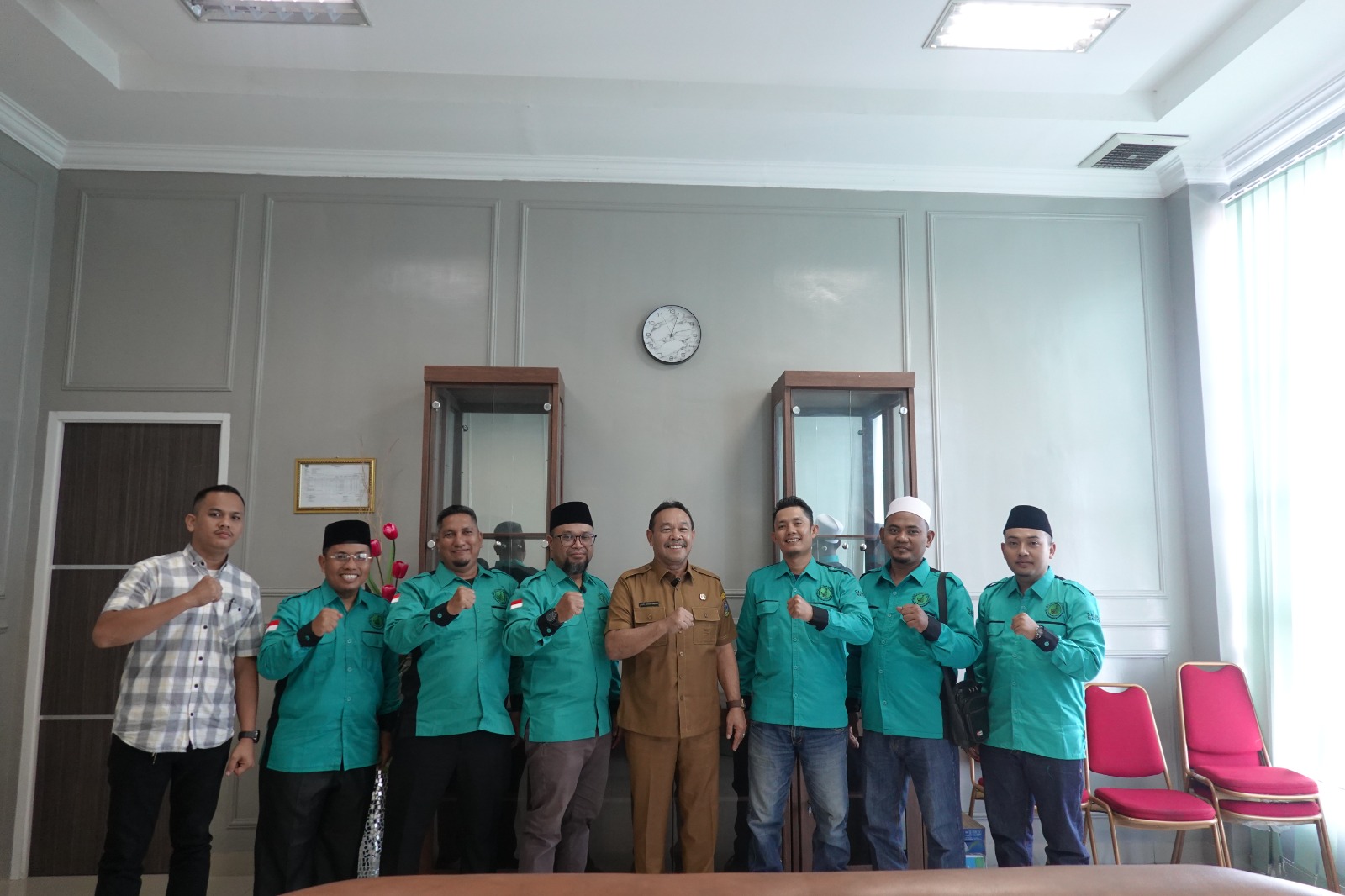 Wakil Wali Kota Tebing Tinggi Terima Audiensi JBMI, Pemerintah Kota Siap Dukung Penuh Program Pembinaan Generasi Muda