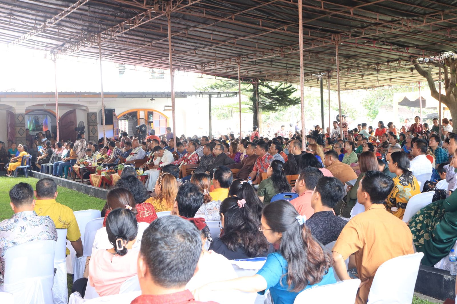 Staf Ahli Wali Kota Hadiri Peletakan Batu Pertama Pembangunan Gedung Pastoran Paroki Maria Bunda Pertolongan Abadi
