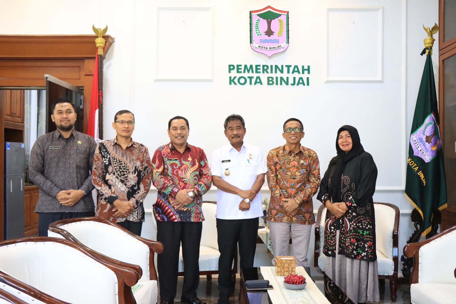 Wali Kota Binjai Menerima audiensi dari Kementerian Agama Binjai