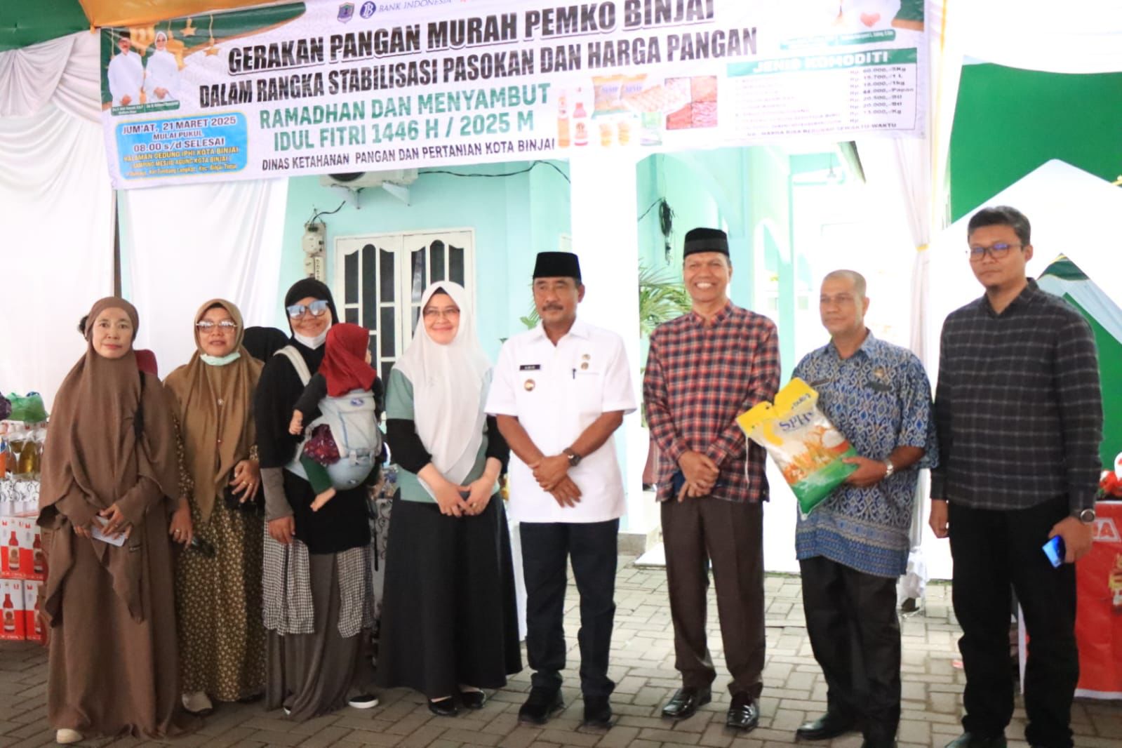 Jelang Lebaran, Pemko Binjai Gelar Gerakan Pangan Murah