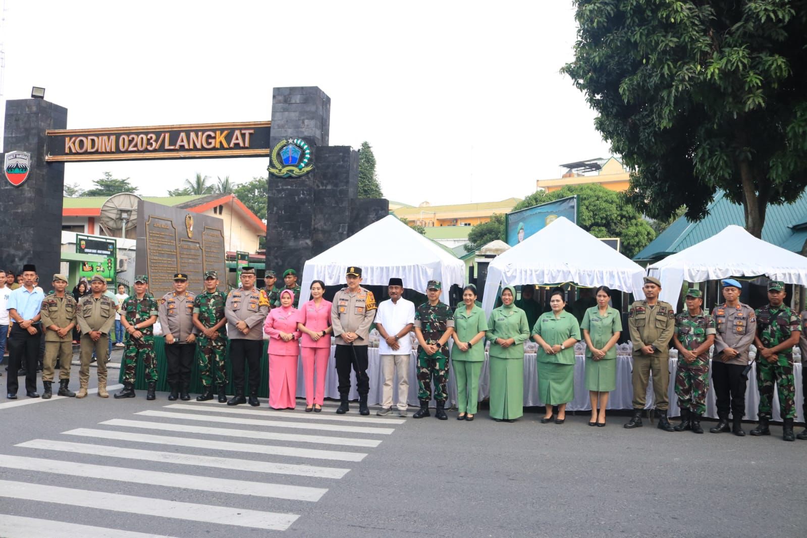 Perkuat Kebersamaan di Bulan Ramadan, Pemko Binjai Bersama Kodim 0203/Lkt dan Polres Binjai Berbagi Takjil