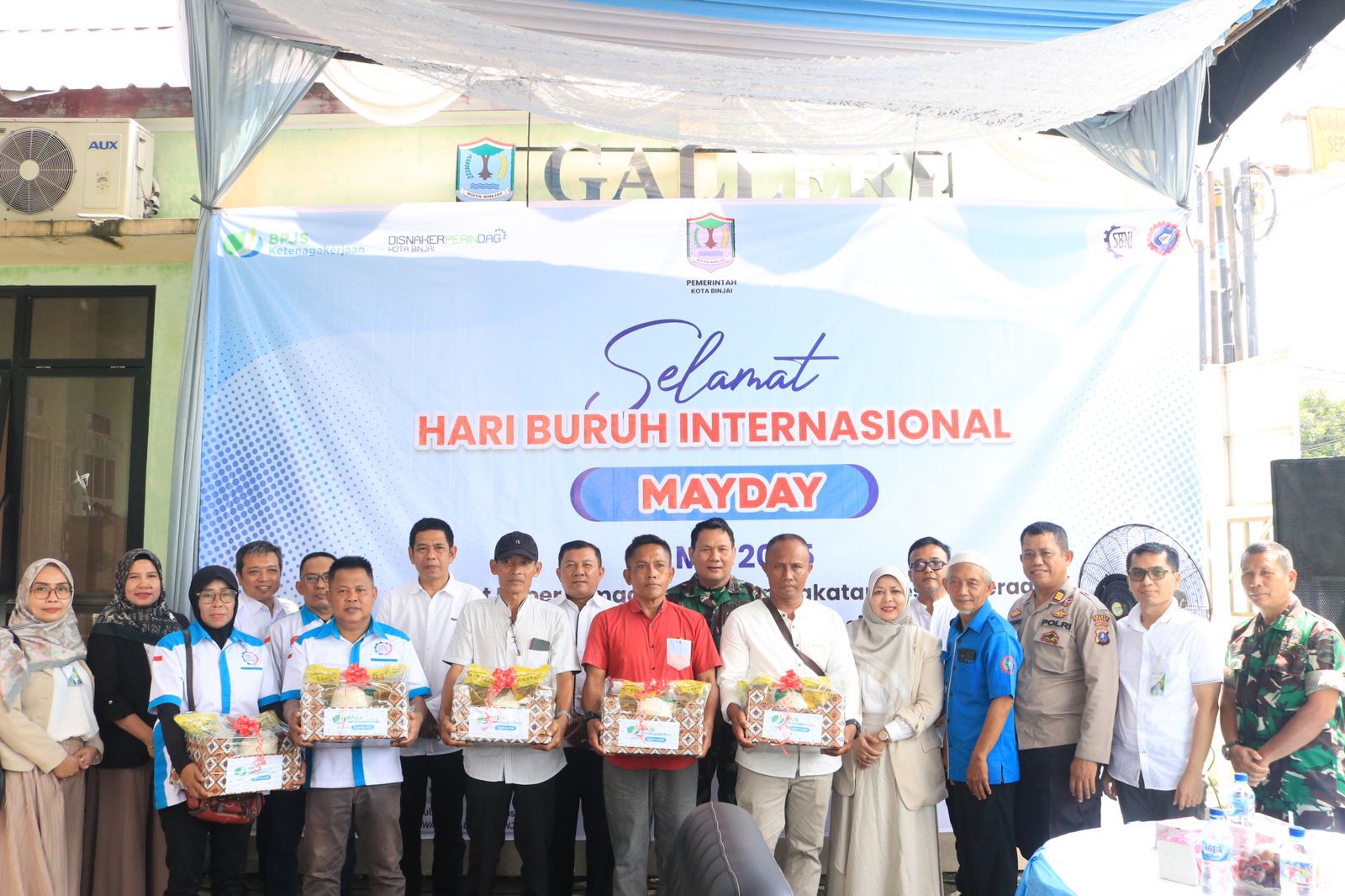 Peringatan Hari Buruh Internasional, Pemko Binjai Gelar Silaturahmi dengan Serikat Buruh