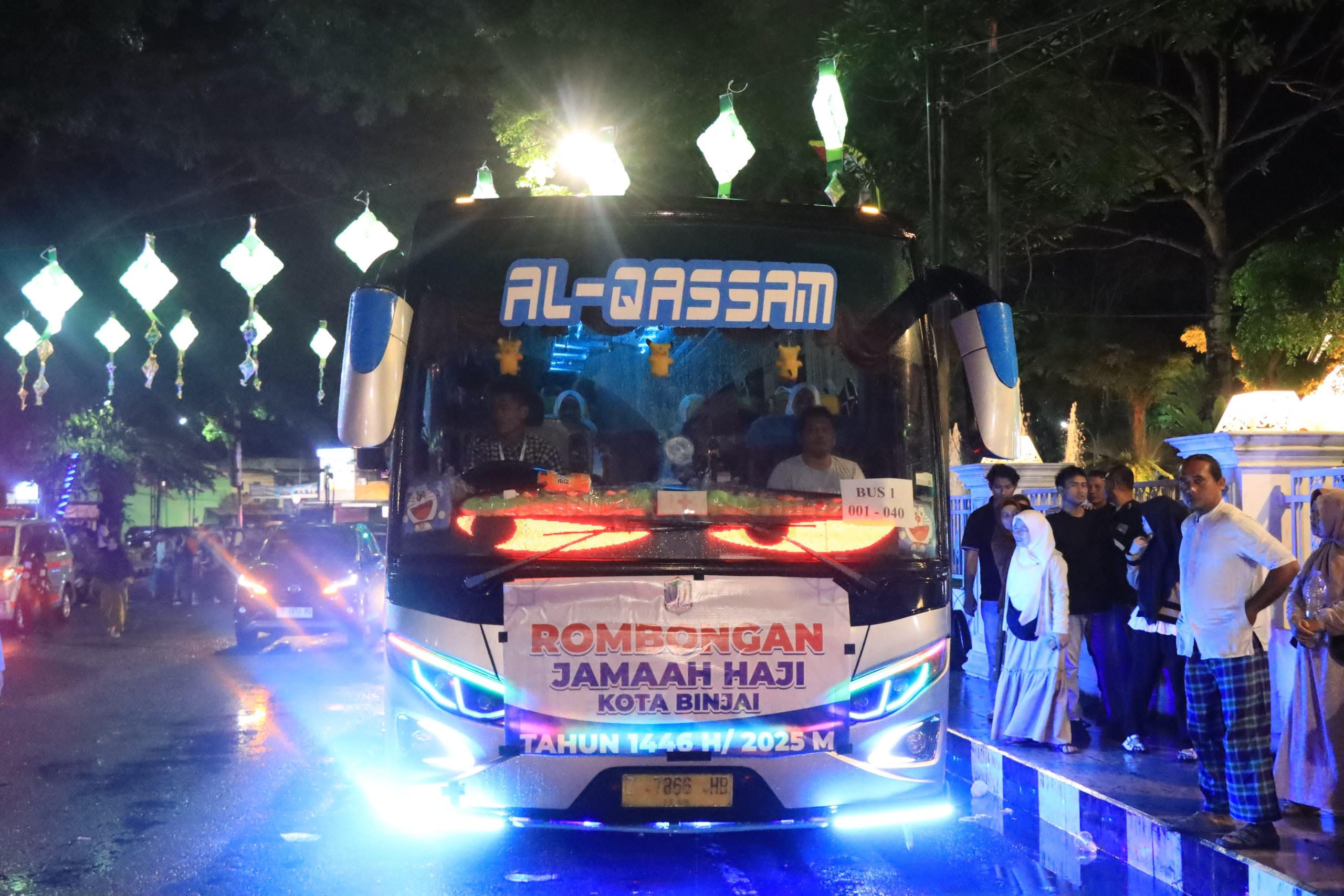 Wali Kota Binjai Resmi Lepas Keberangkatan 333 Calon Jamaah Haji Kota Binjai