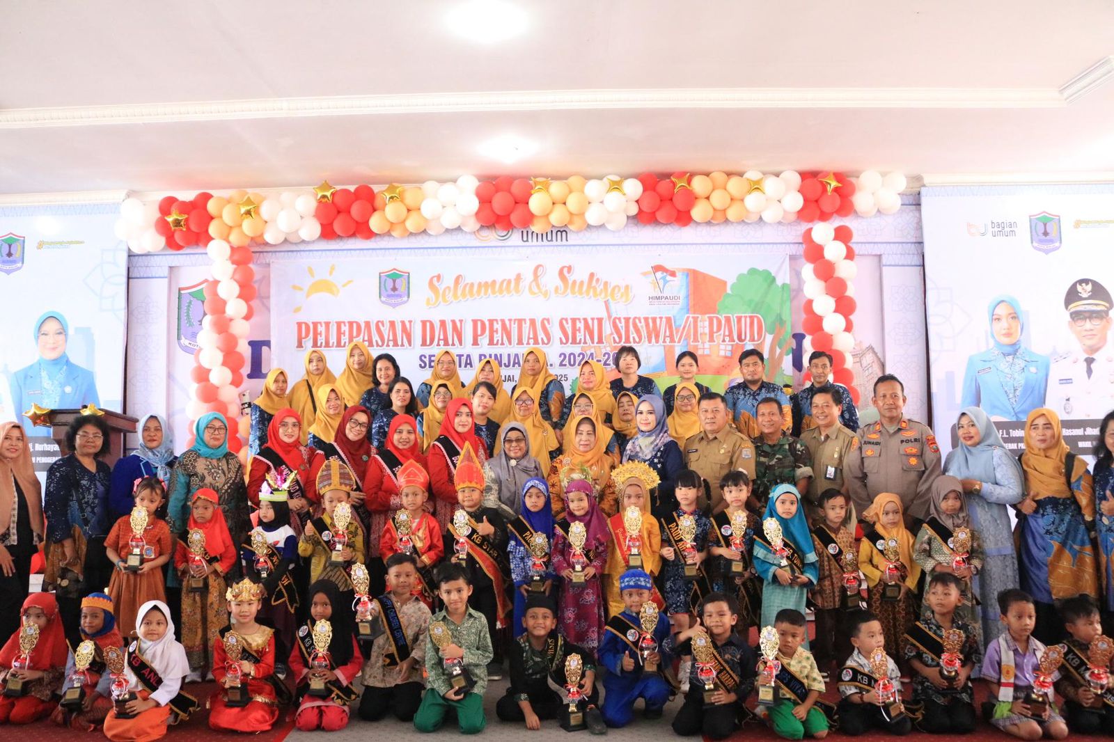 Pelepasan dan Pentas Seni Siswa-Siswi PAUD se-Kota Binjai Tahun Ajaran 2024–2025